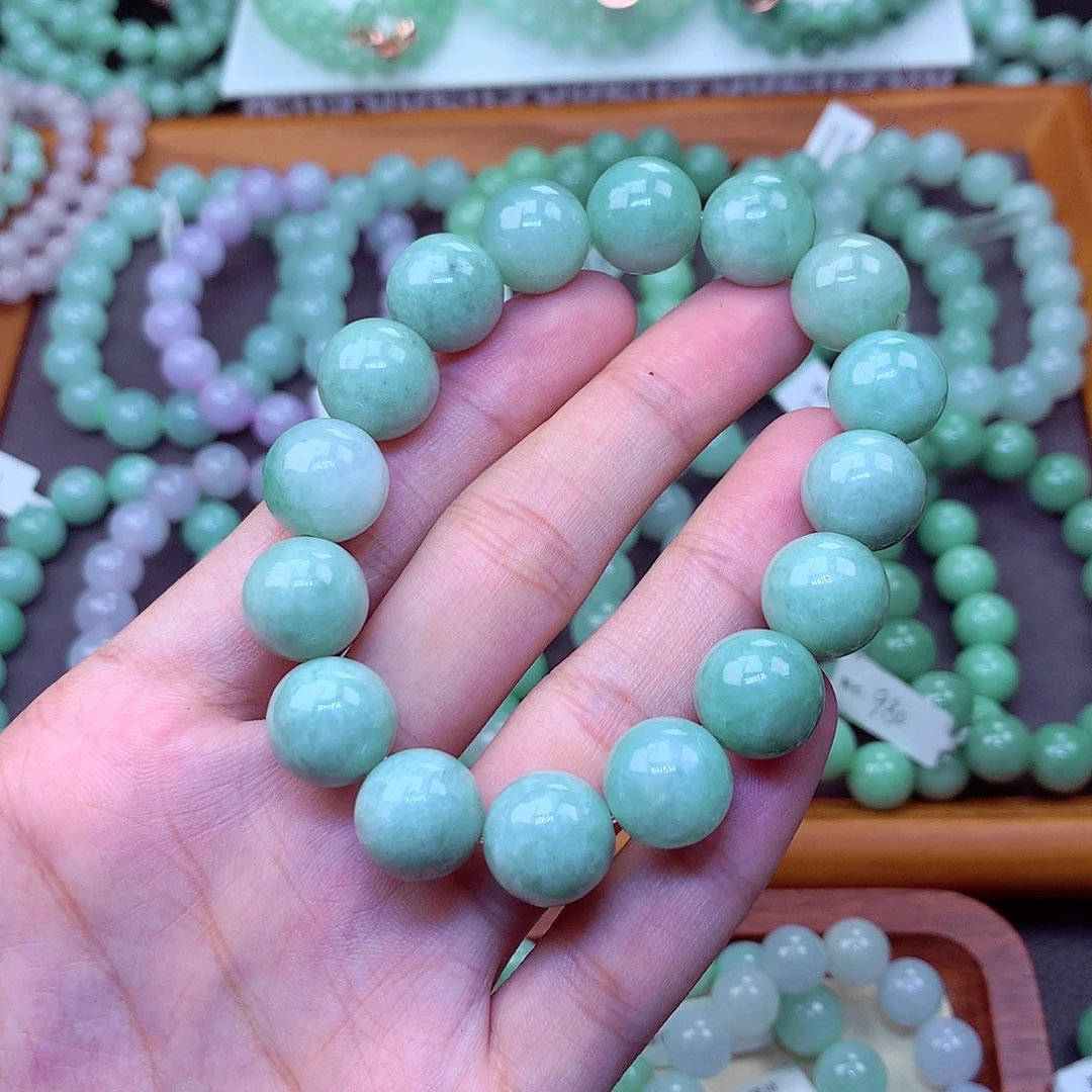 翡翠未镶嵌毛衣链