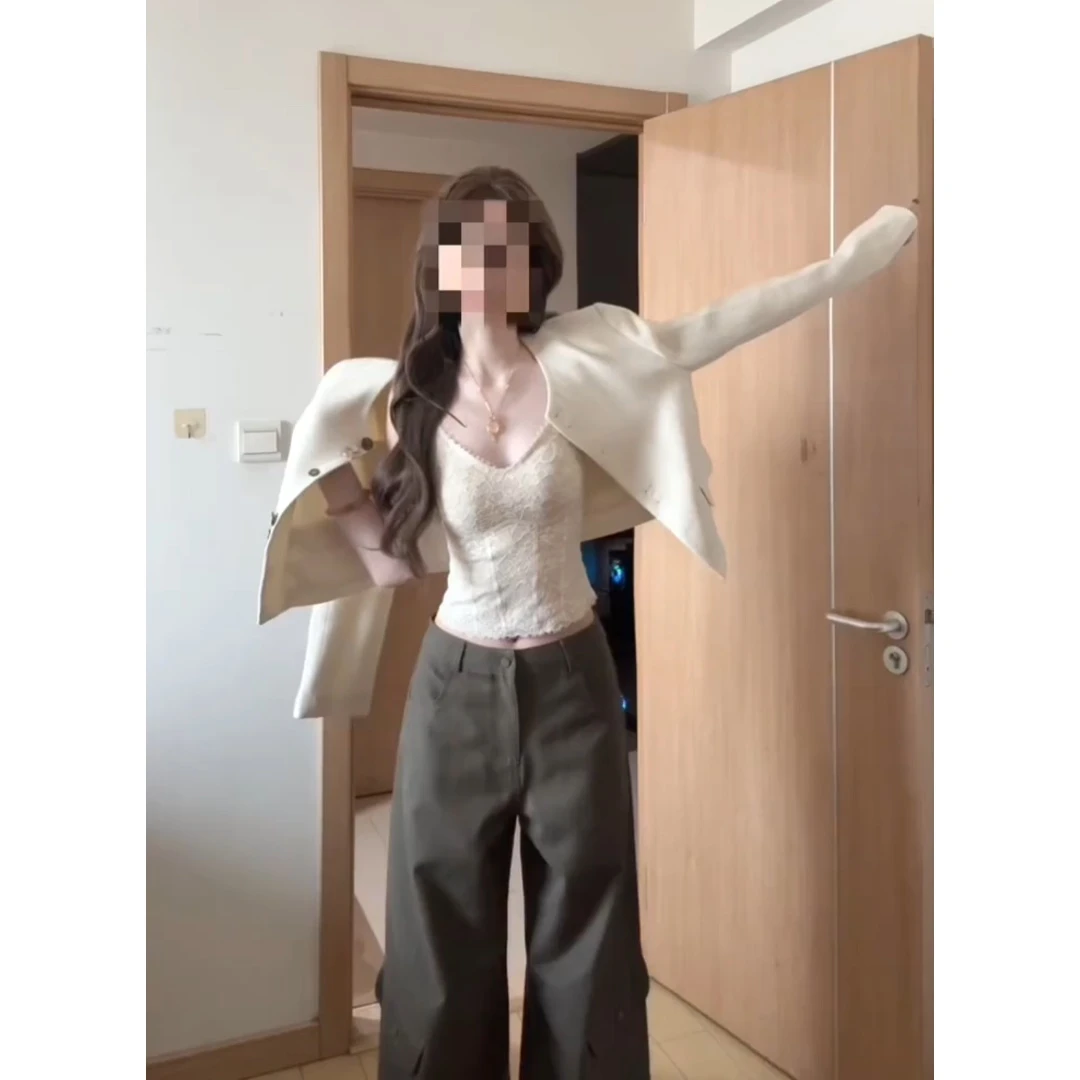 MARIE.COCO千金风贵系穿搭高级感小香风外套内搭纯欲小吊带阔腿裤