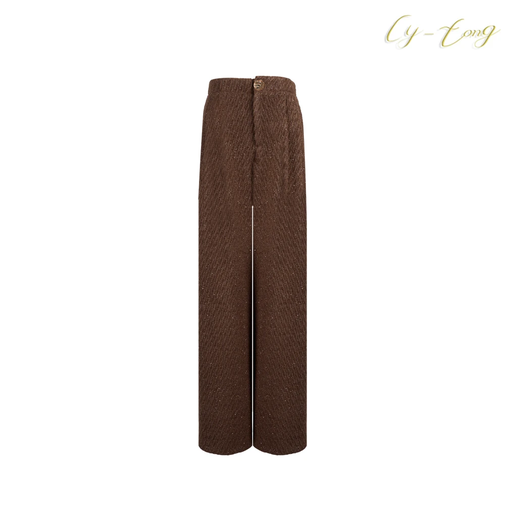 【彤姐原创】冬季显瘦时尚轻奢气质休闲小众独立西装裤子W24G006