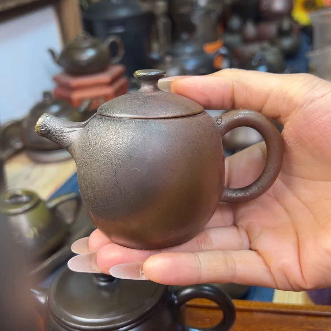 云***舒柴烧坭兴陶全手工瑕疵