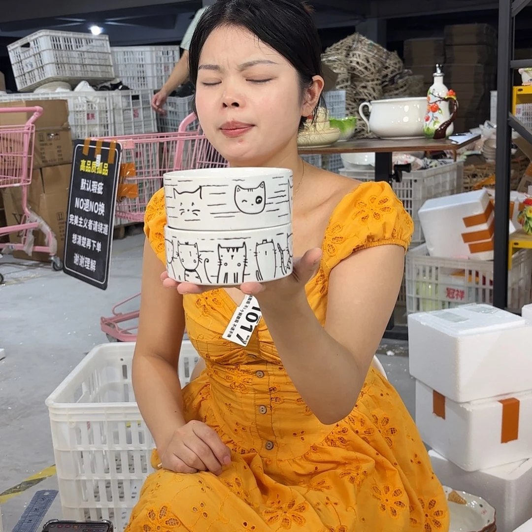 瓷微瑕陶瓷餐具釉下彩