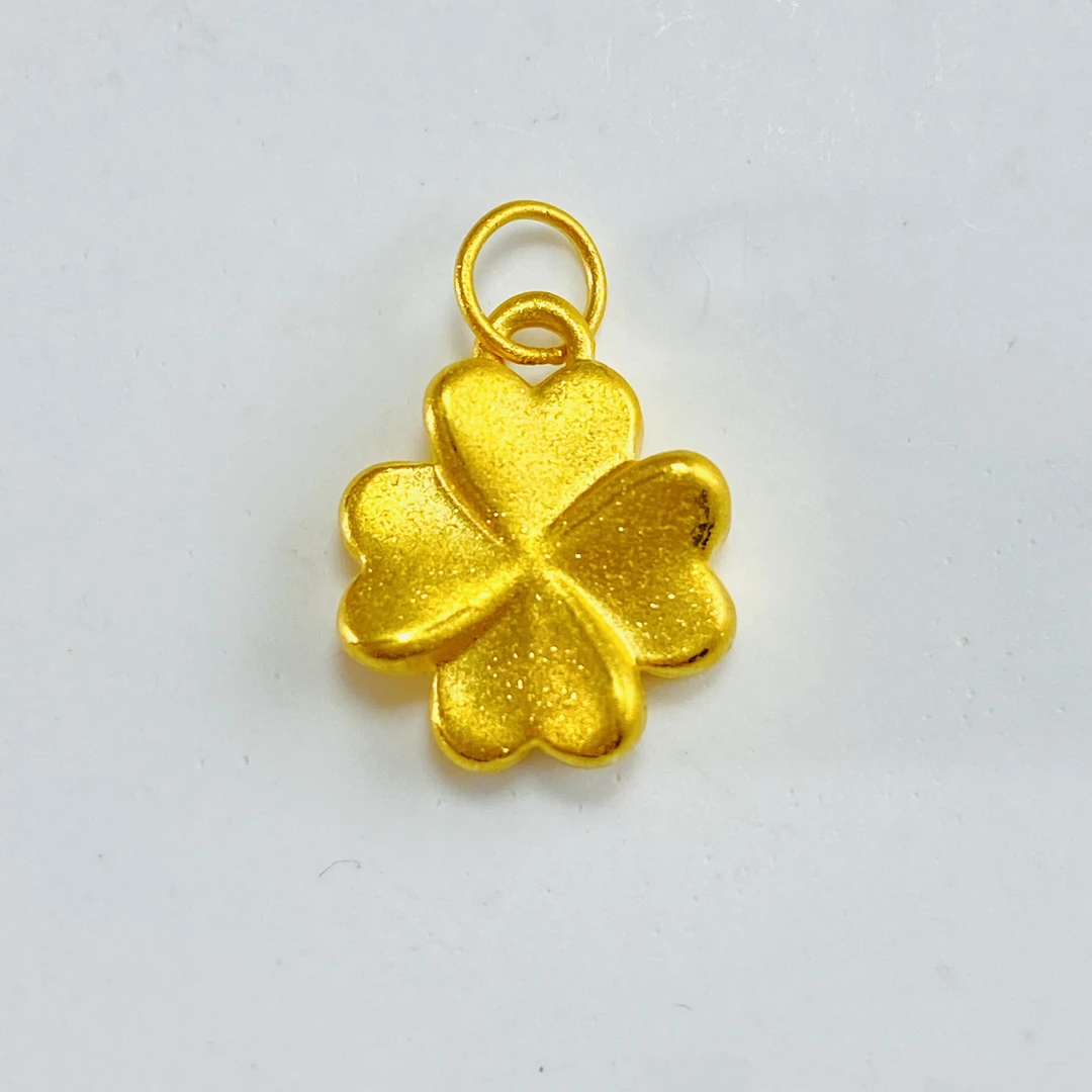 足金999 黄金幸运四叶草 0.48