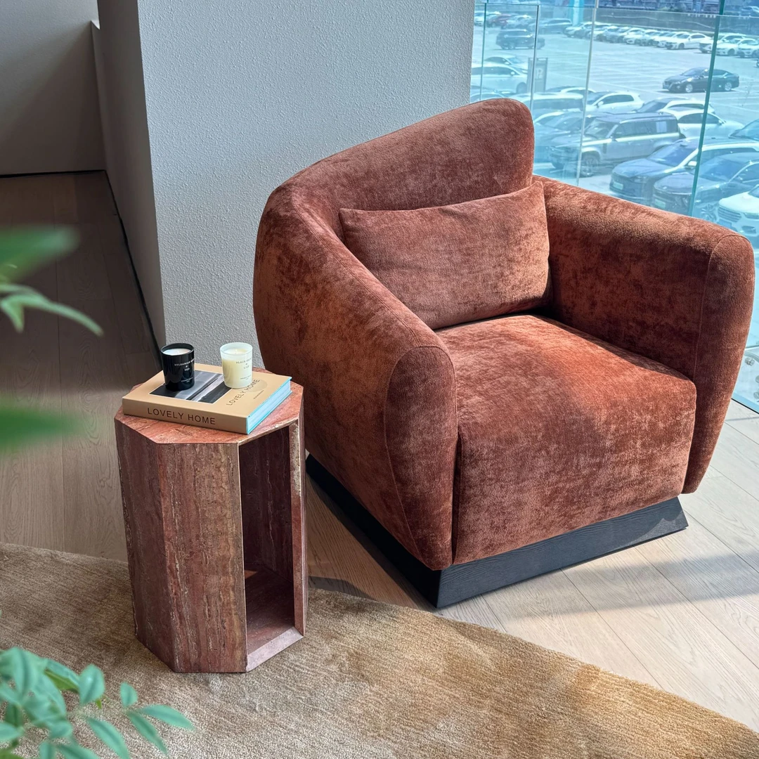 【八角几310*310*450】Yoyo家意式极简轻奢风沙发小边几