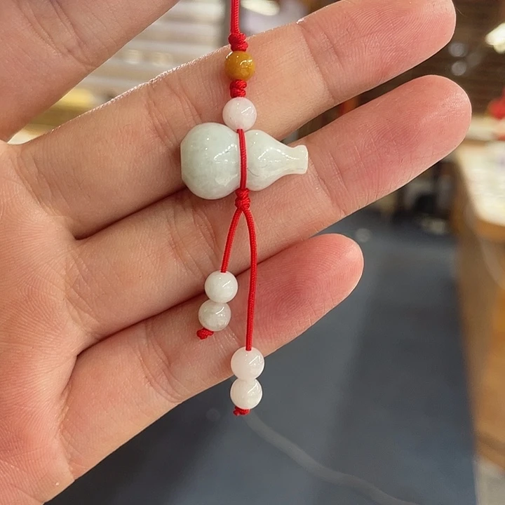 翡翠未镶嵌吊坠(不含链)翡翠手机挂