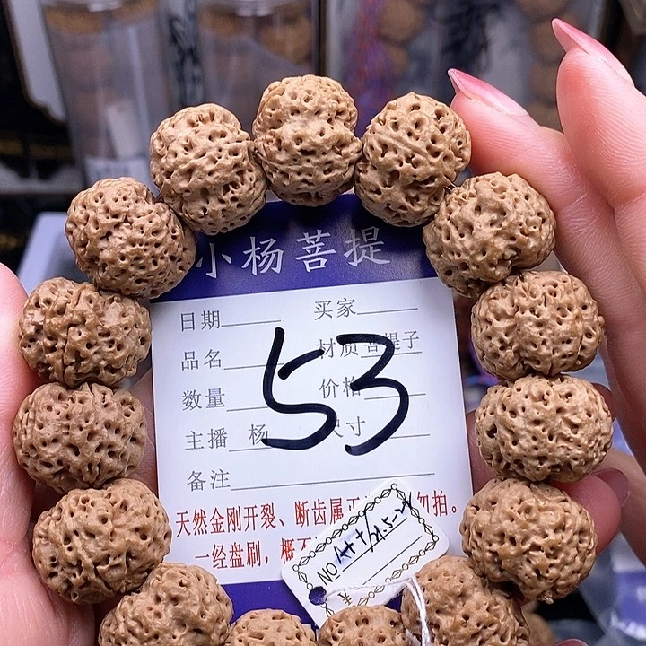 金刚菩提手串21.5/22玉碟蜂王