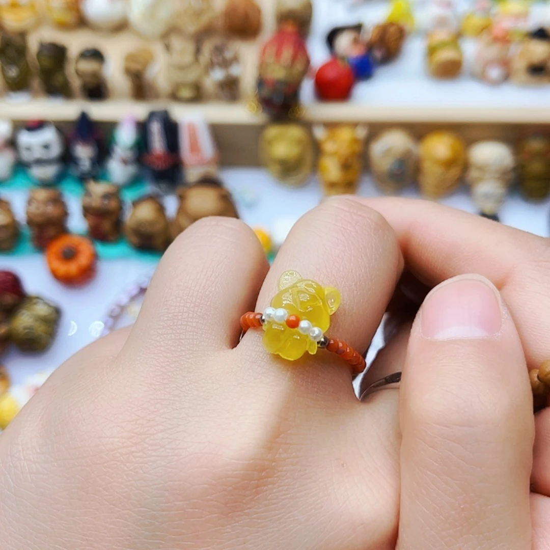 猴头核桃吊坠手工打磨配饰