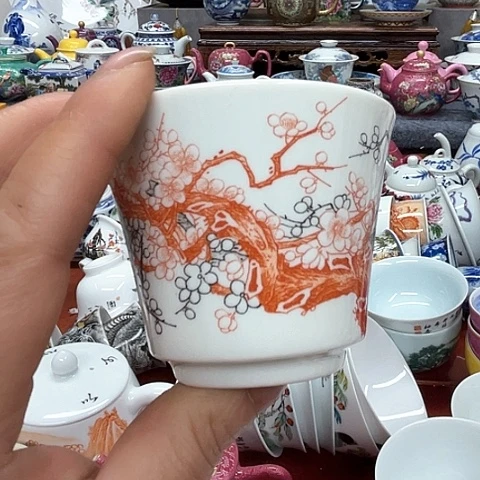 杯子景德镇陶瓷主人杯