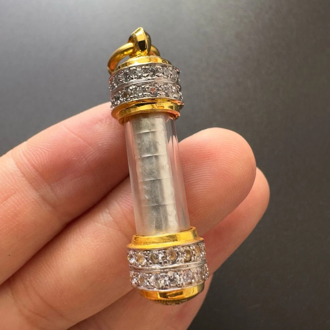 泰国特色吊坠 啊赞逸塔固手刻纹纹 意大利金钻壳保真正品泰牌