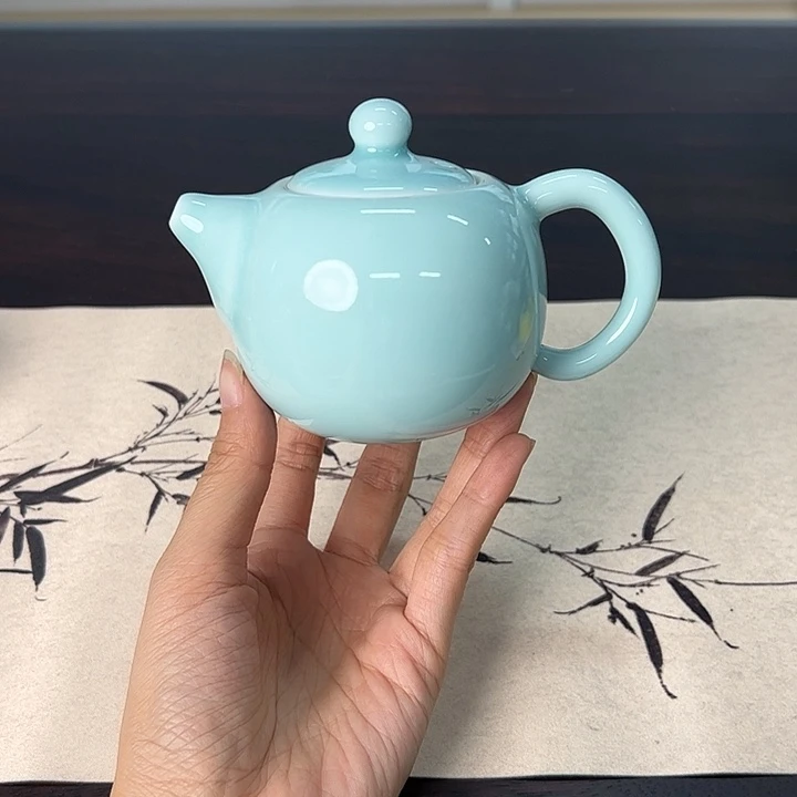 龙泉云间青瓷小米茶器