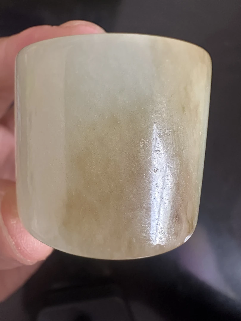 和田白玉  扳指
