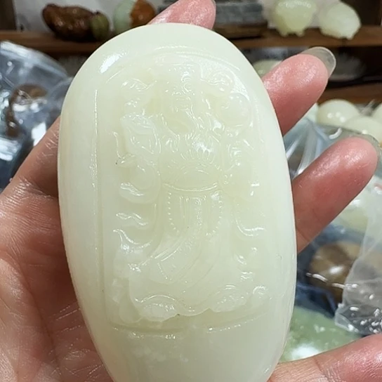 程***县砖雕石头手把件石头手把件