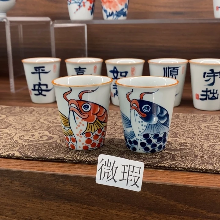 釉下老陶泥手工绘制