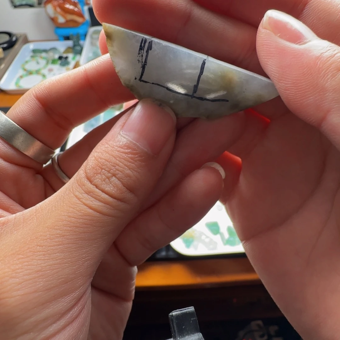 定制翡翠未镶嵌材料