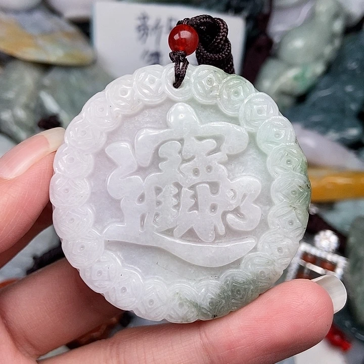 颈饰未镶嵌翡翠翡翠