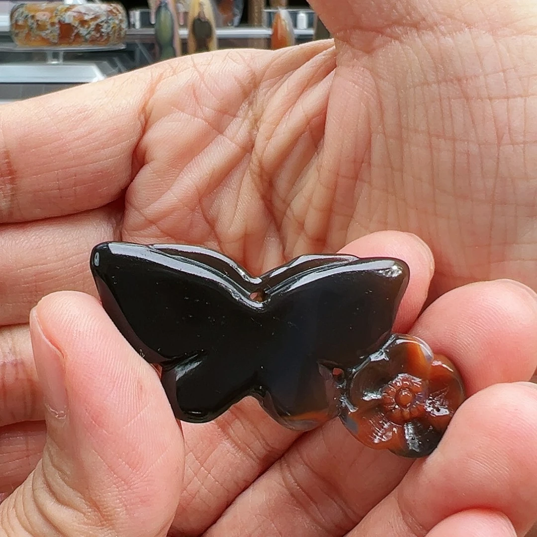 玛瑙/玉髓珠宝半成品未镶嵌