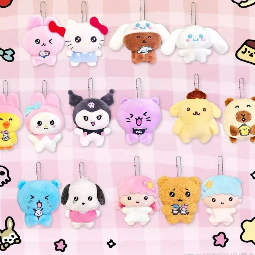 现货日本黑虎白虎崔高兴mikko三丽鸥Nici挂件韩国second发夹便签