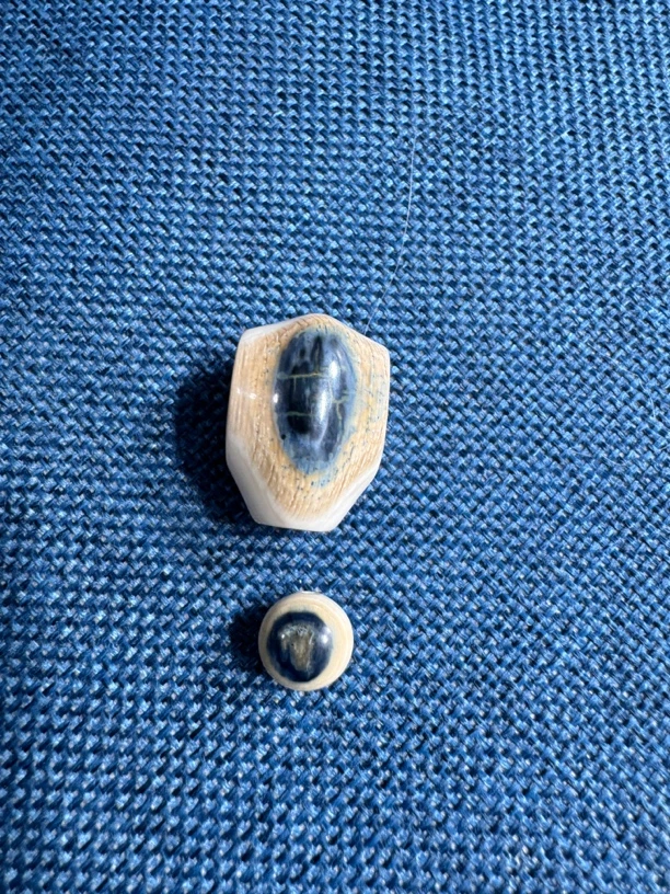 猛犸牙1.4带皮三通一颗加配珠