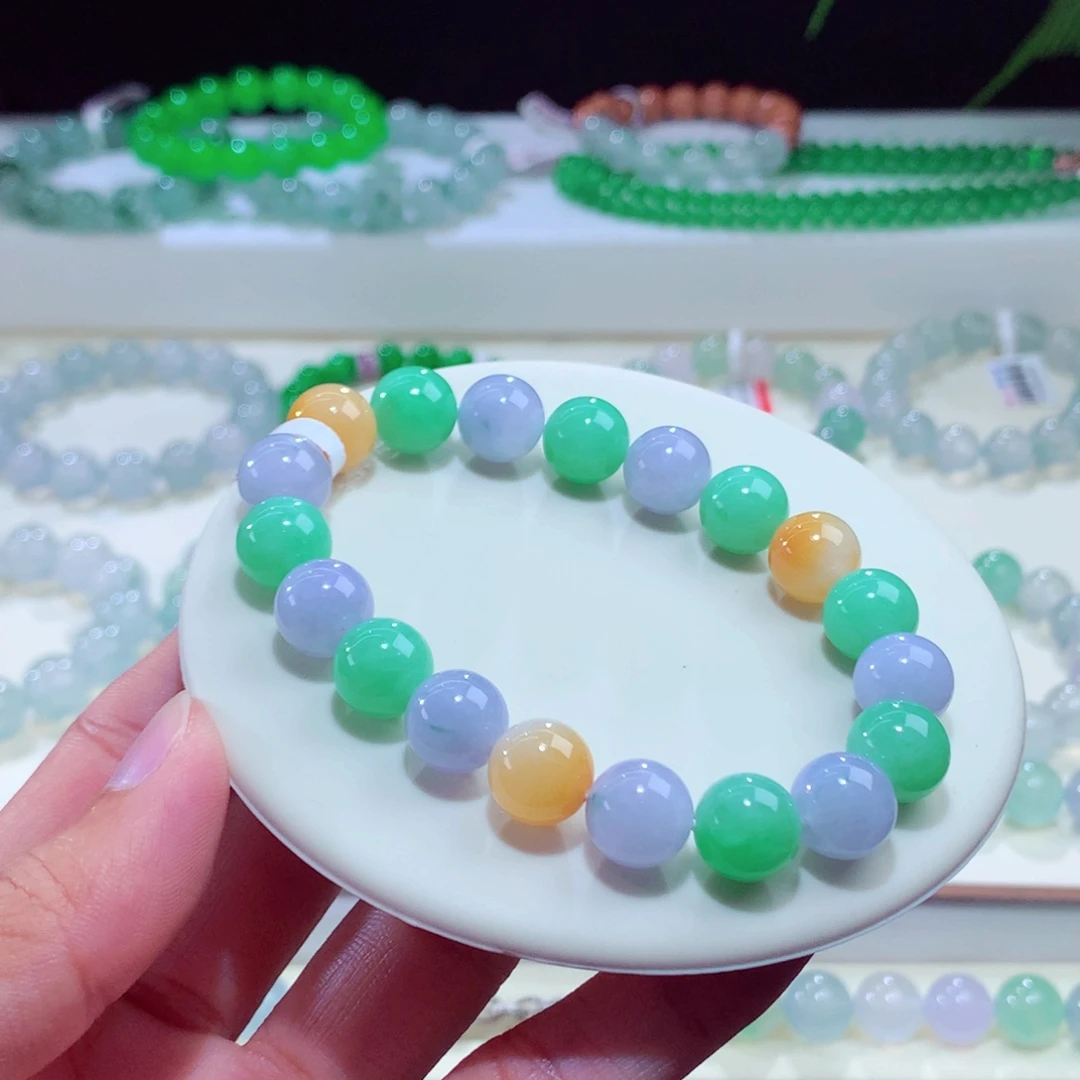 未镶嵌手链翡翠卡10