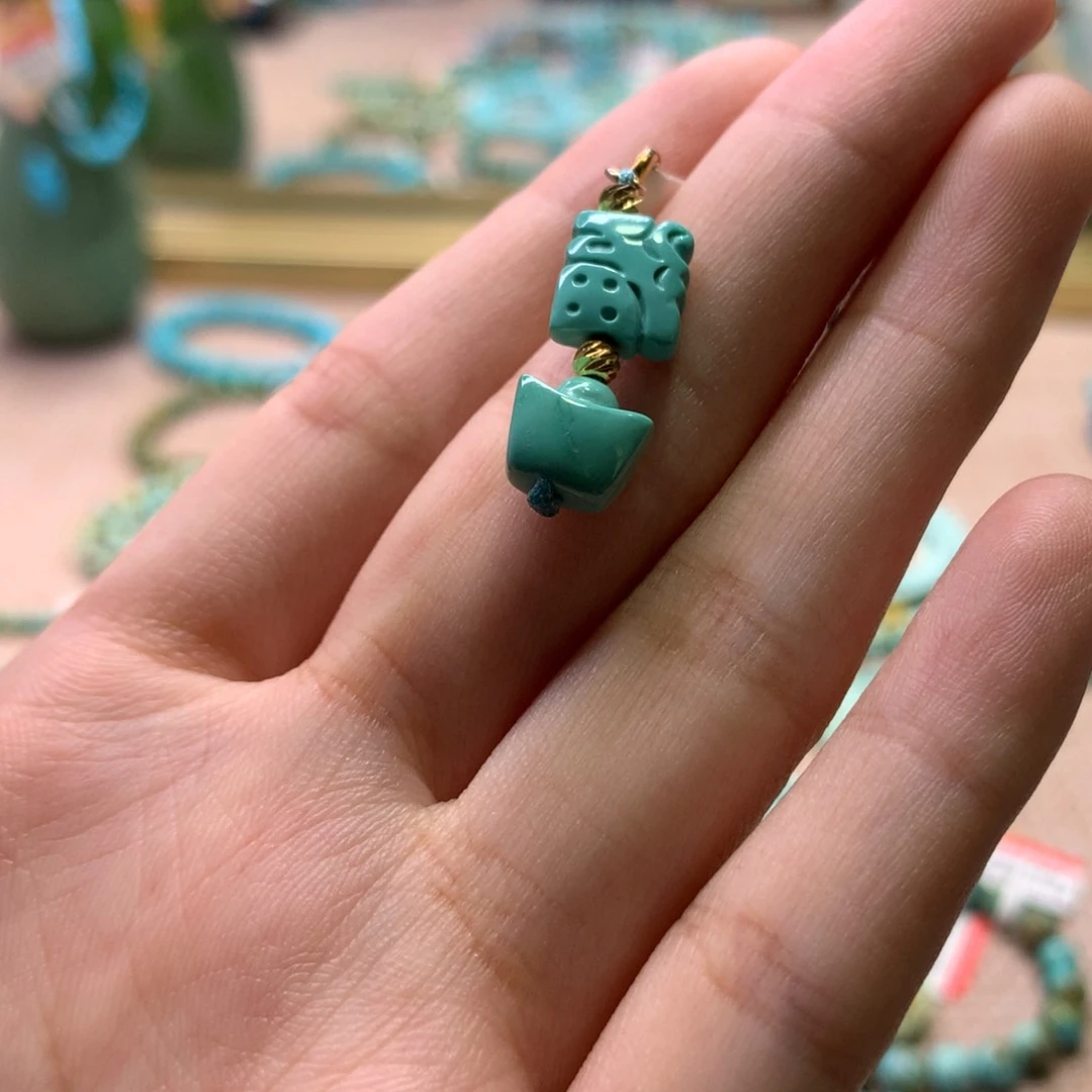 绿松石未镶嵌配饰