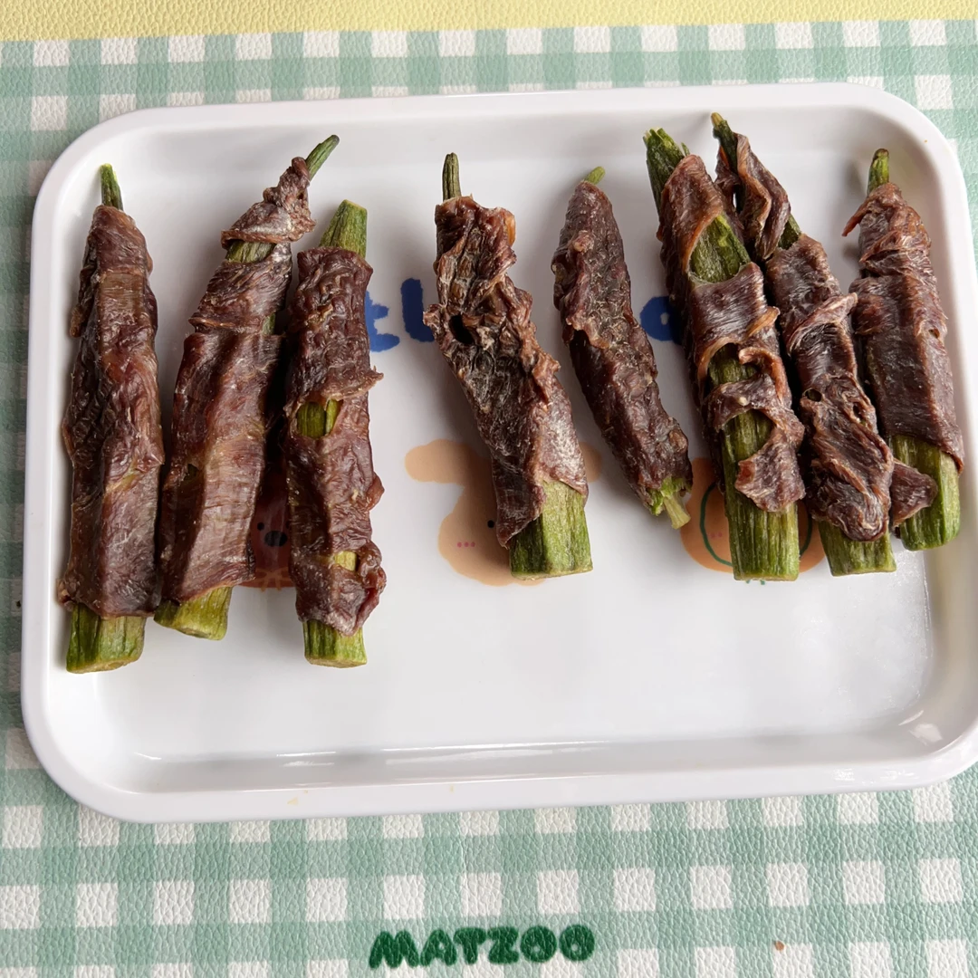 【鸭肉缠秋葵】宠物烘干零食
