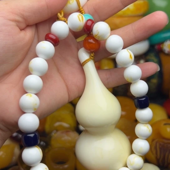 未镶嵌琥珀手链蜜蜡