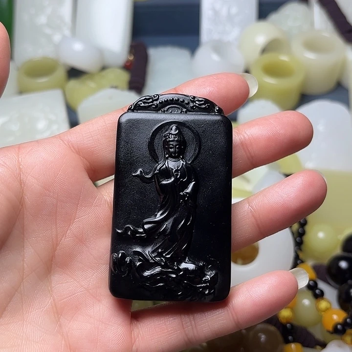和田玉（糖玉）未镶嵌车挂