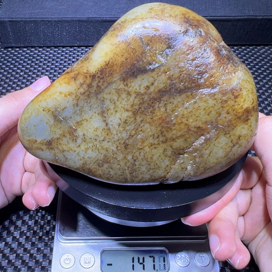 吊坠(不含链)未镶嵌和田玉（子料）844-45