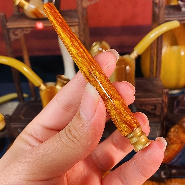 手工制作金丝柳粗中细