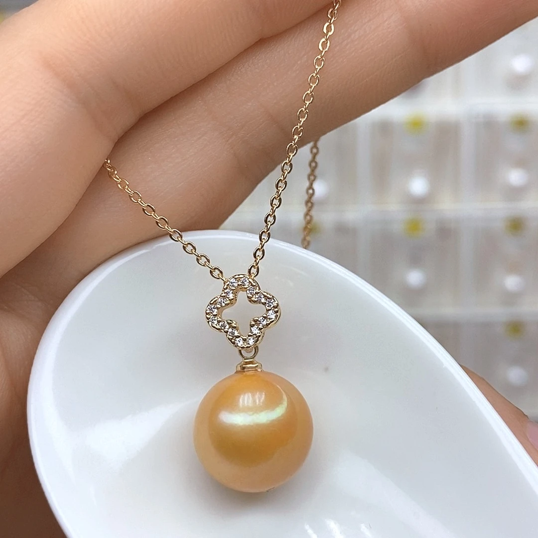 淡水珍珠合金颈饰