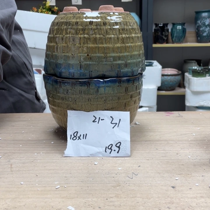 紫砂花盆多肉花盆微瑕31