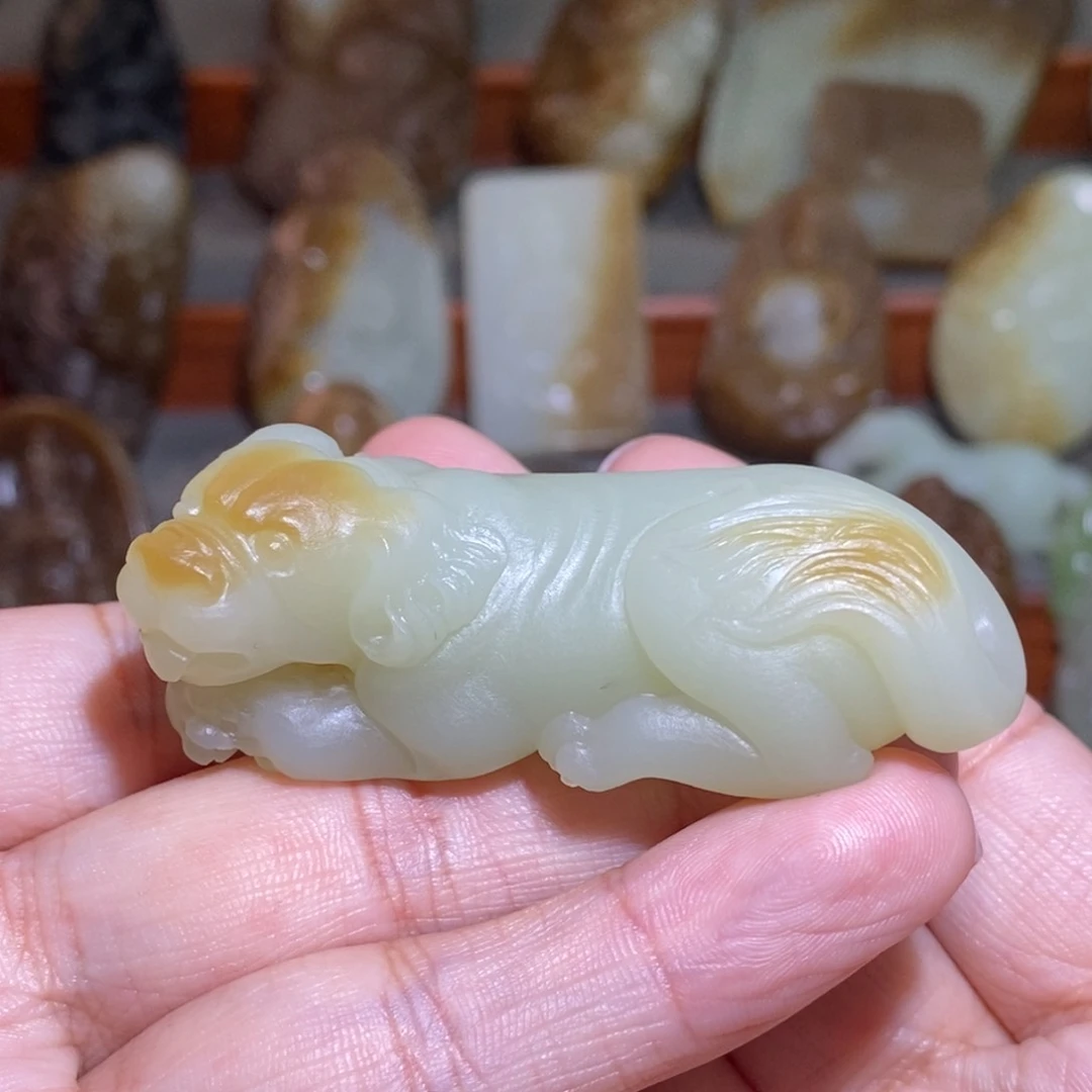 定制和田玉且末糖旺财