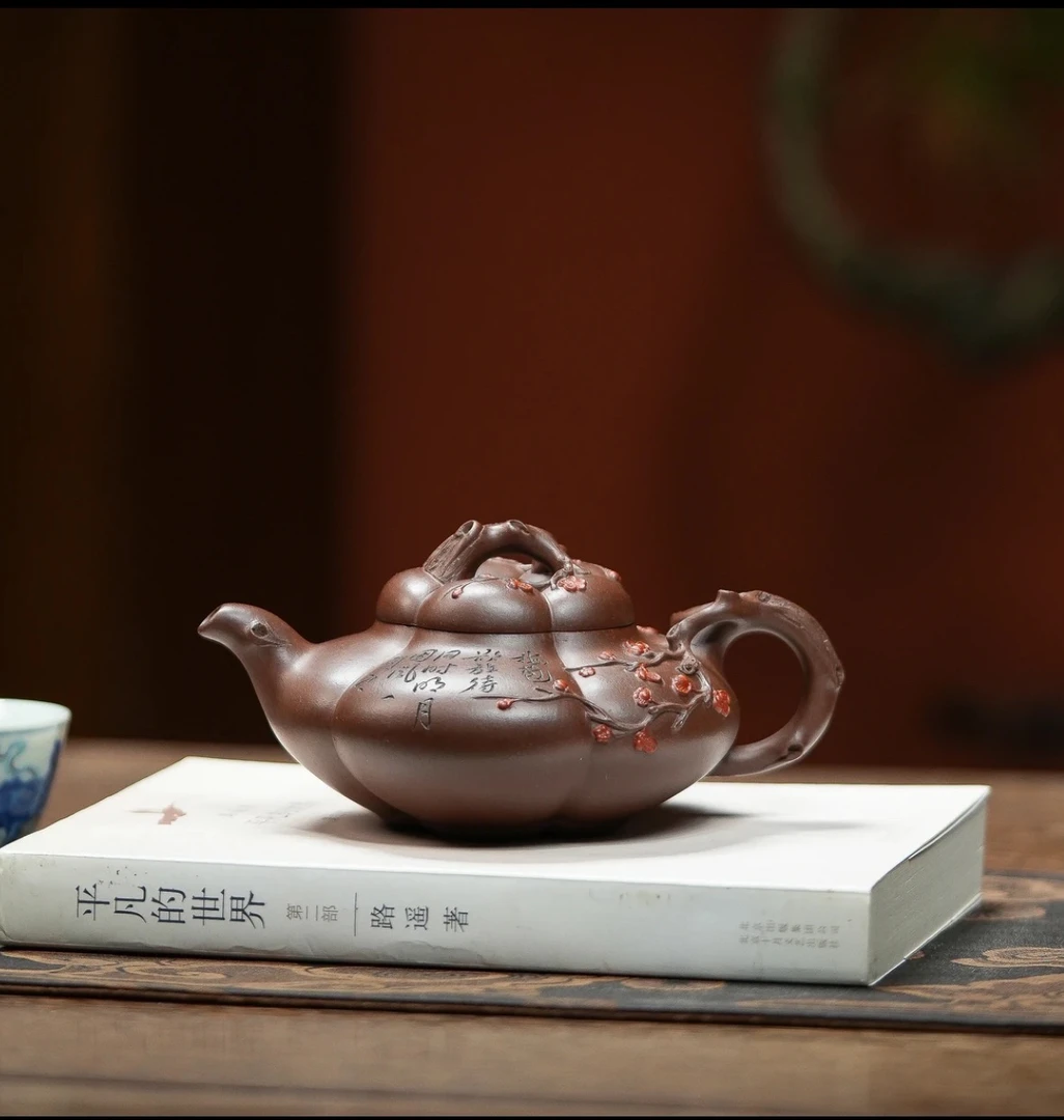 范家壶庄 合梅 紫泥 270cc 范倩雯制