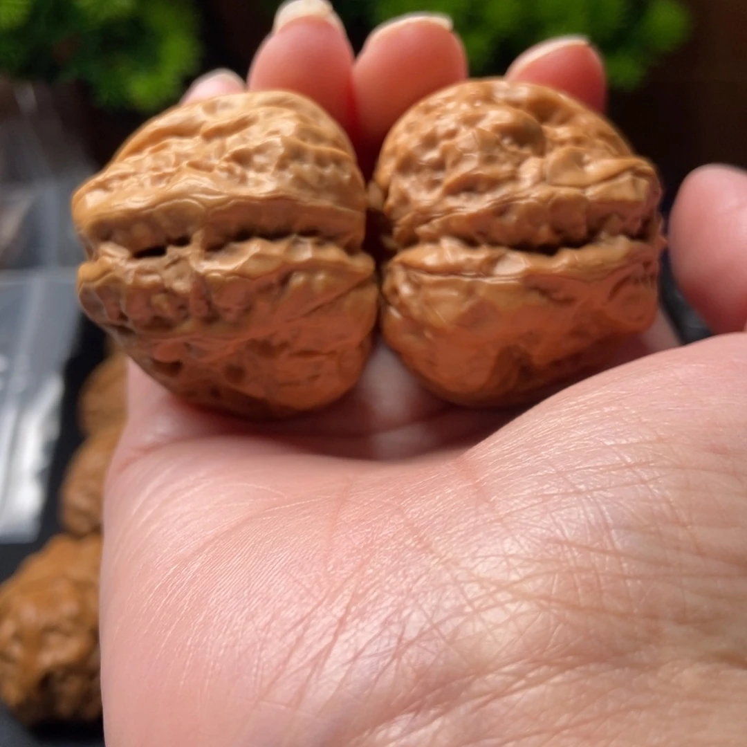 文玩核桃把件蛤蟆头39