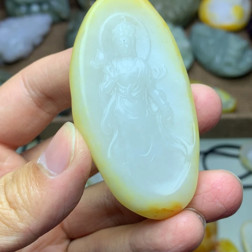 【闪购商品】颈饰未镶嵌和田玉翠****苑