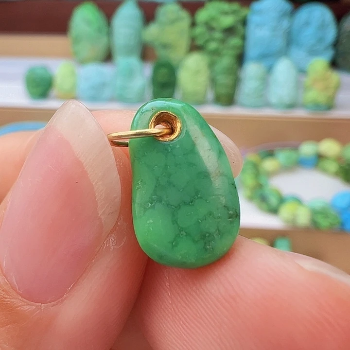 未镶嵌绿松石项链