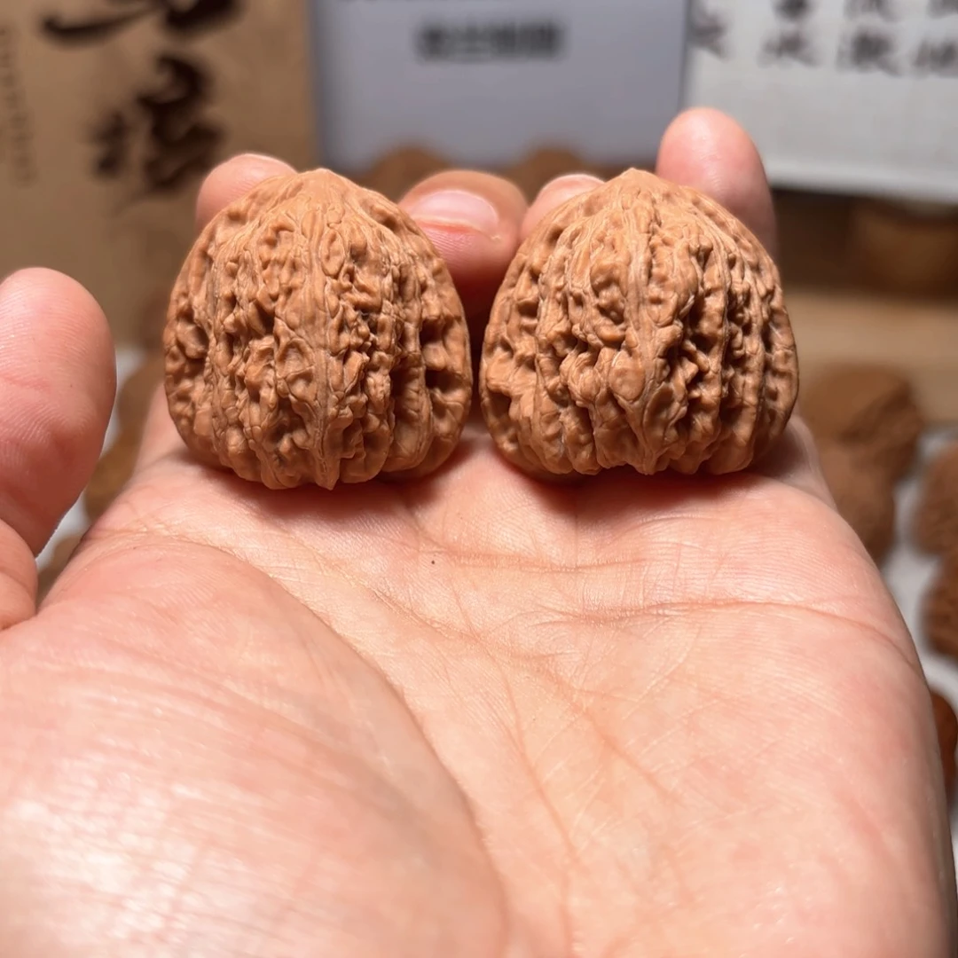 把件文玩核桃32密纹
