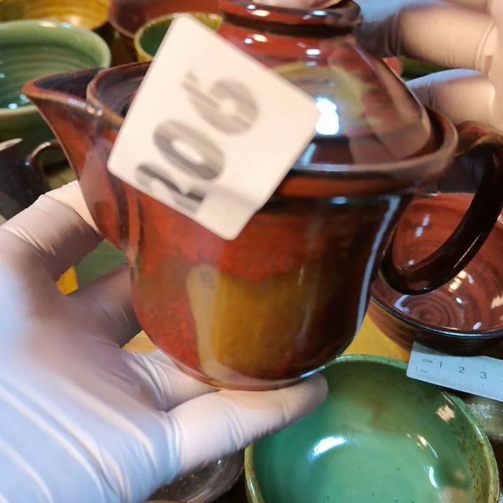 牵****瓷片磁州窑五厂盘碗壶杯有瑕疵