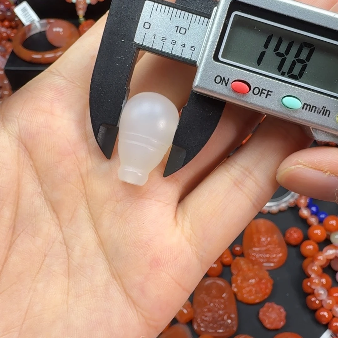 未镶嵌荔枝冻南红玛瑙