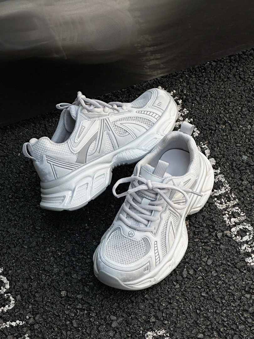 2025新款欧若风舒适透气百搭真皮老爹鞋女(跟高5cm)9005-13