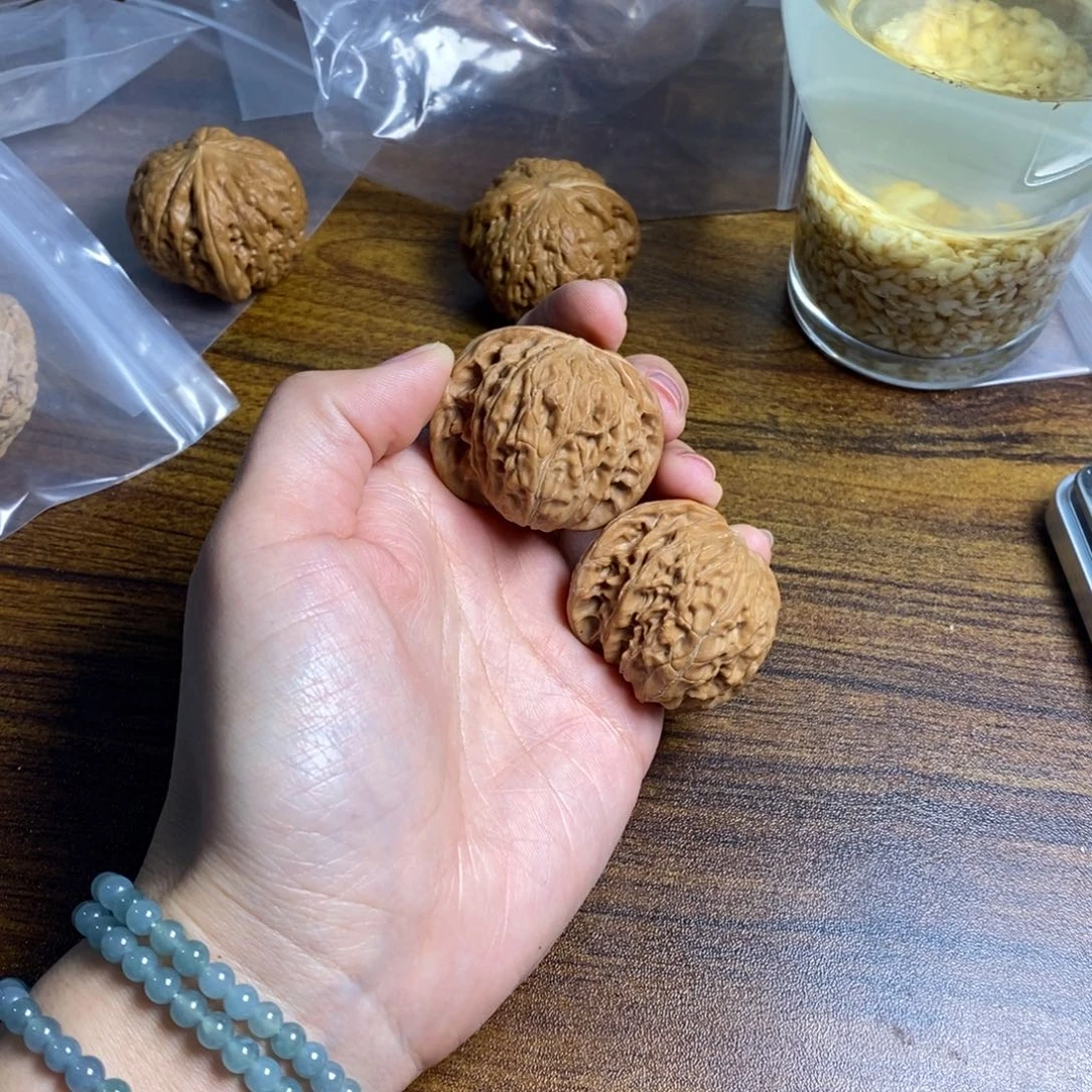 文玩核桃吊坠布*德磨盘60