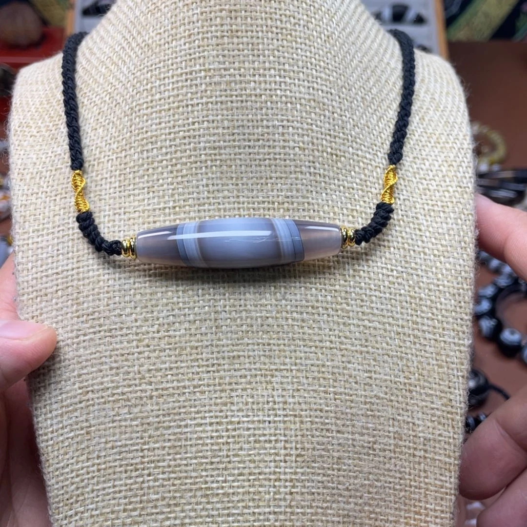 玛瑙/玉髓未镶嵌锁骨