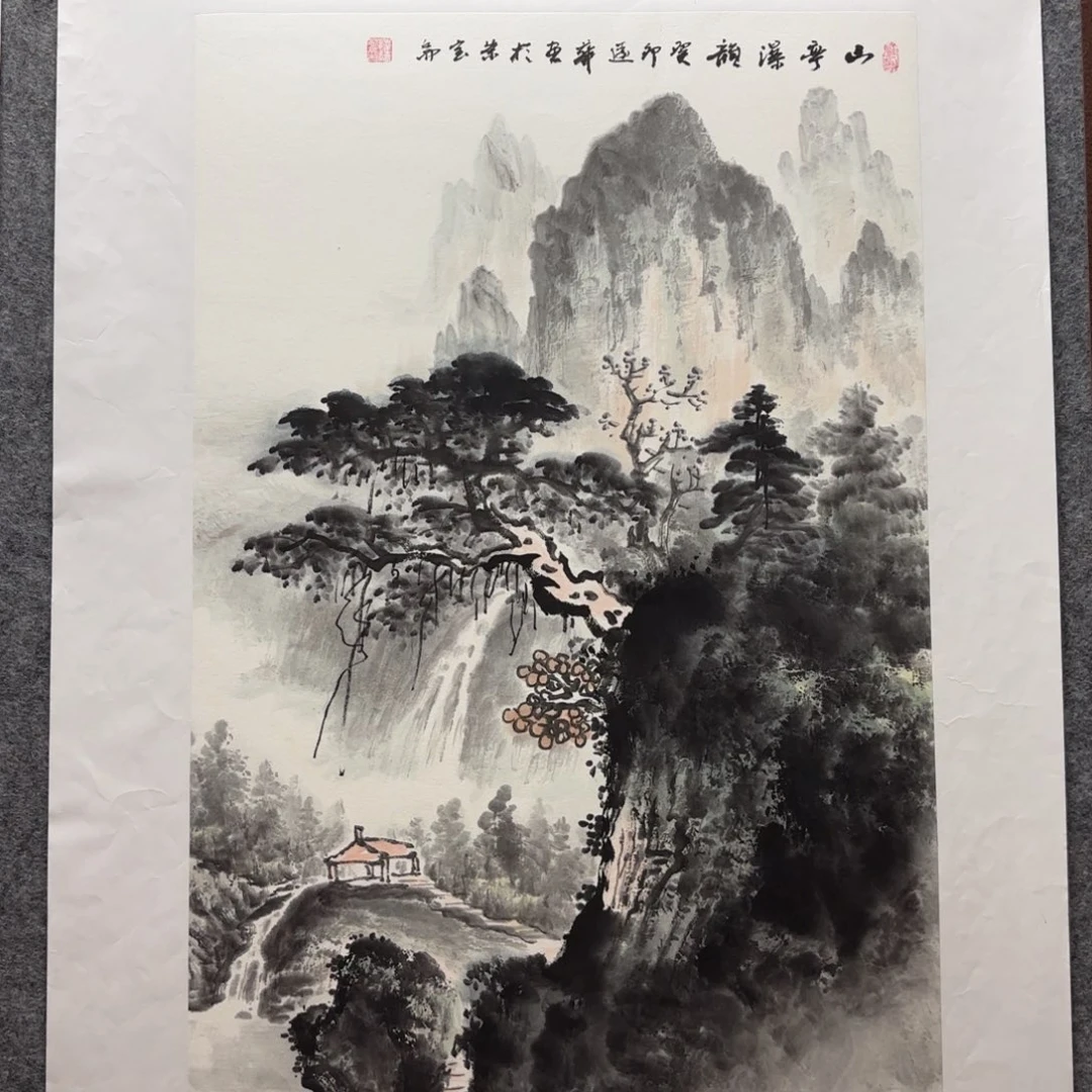 国画国画作品陆远华画芯68✖️45