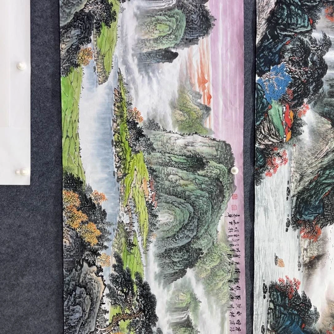 明锐老师精品小六尺画心