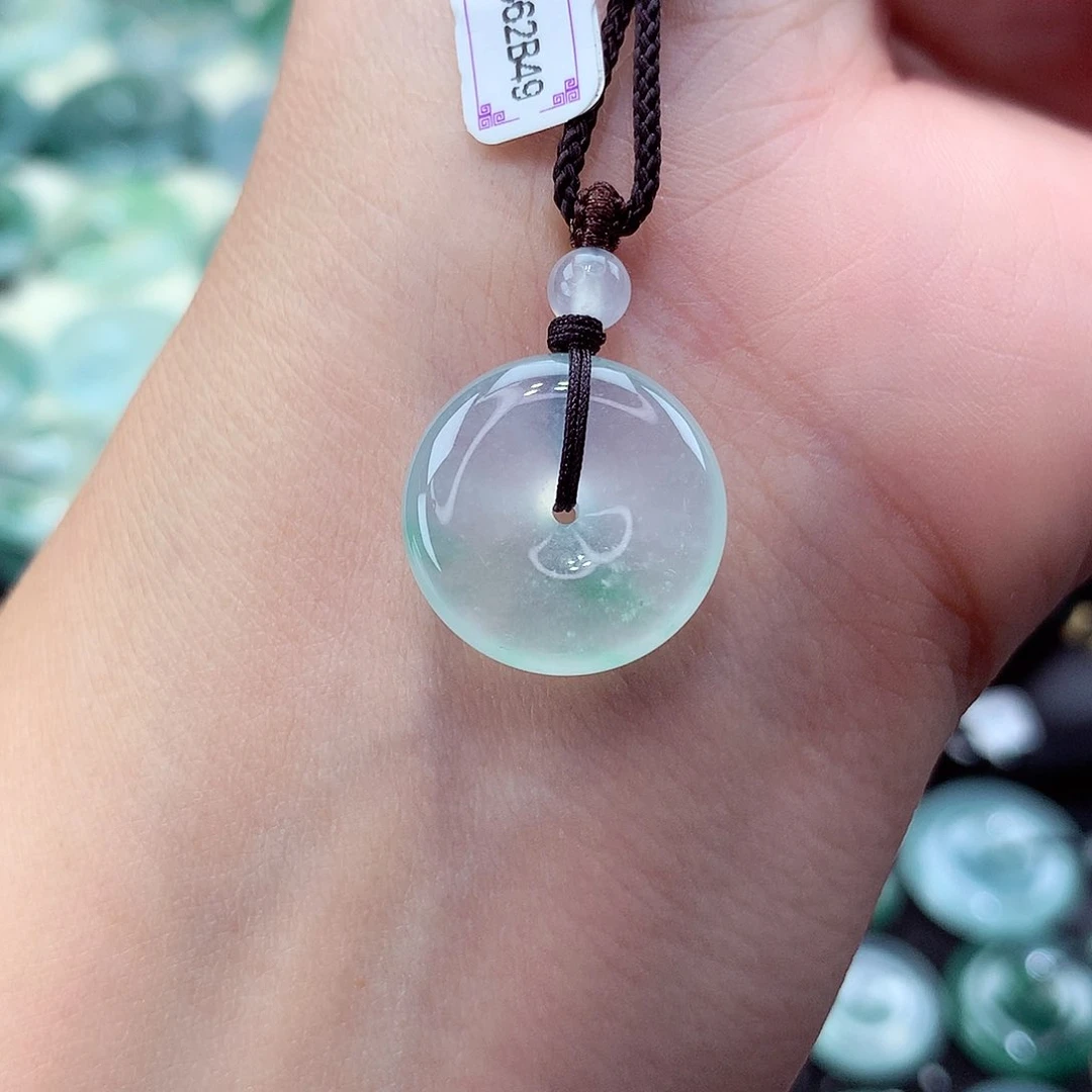 翡翠未镶嵌颈饰编号8次v17.0-5.4