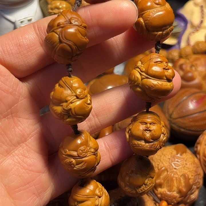 手串/手链橄榄核胖财神
