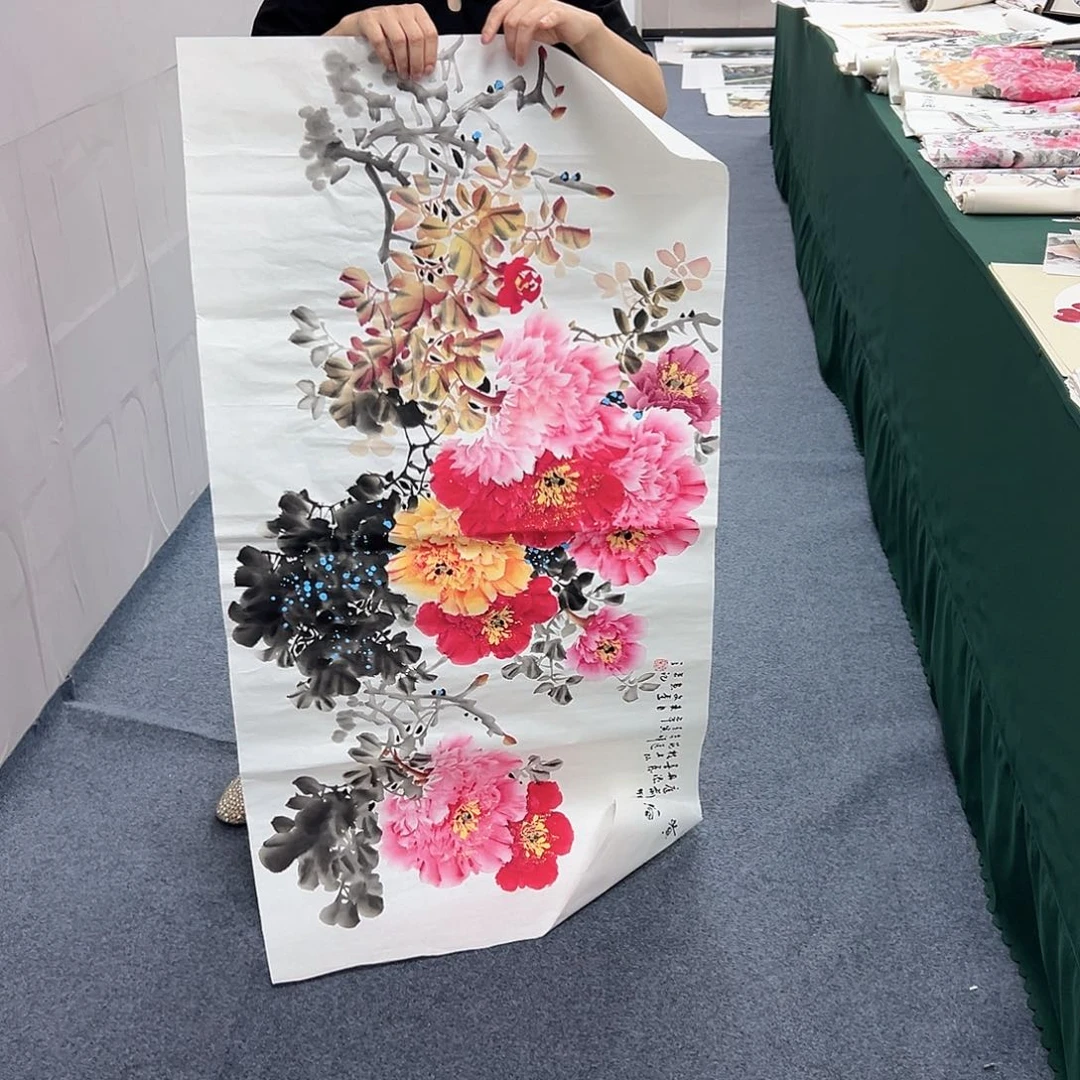 国画宣纸国画纯手绘作品