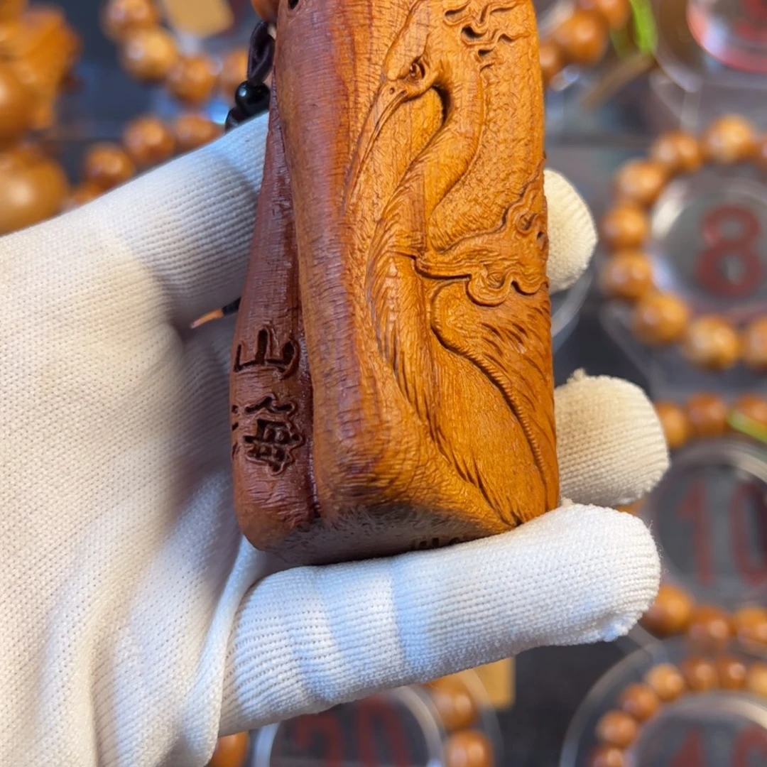 柏木糖*甜太行崖柏把件