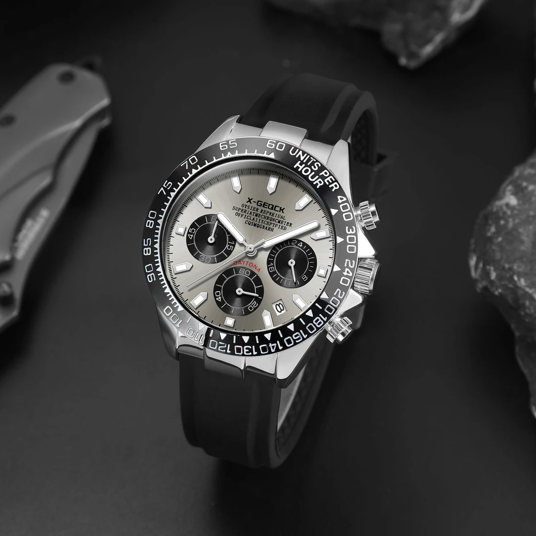 2025新款男士手表高颜值全自动夜光男多功能商务酷黑防水男士手表