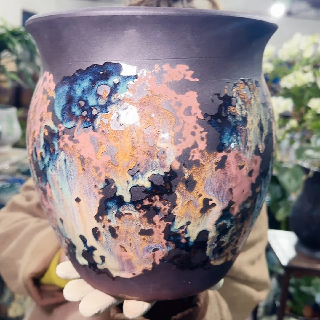 花盆紫砂高23口22