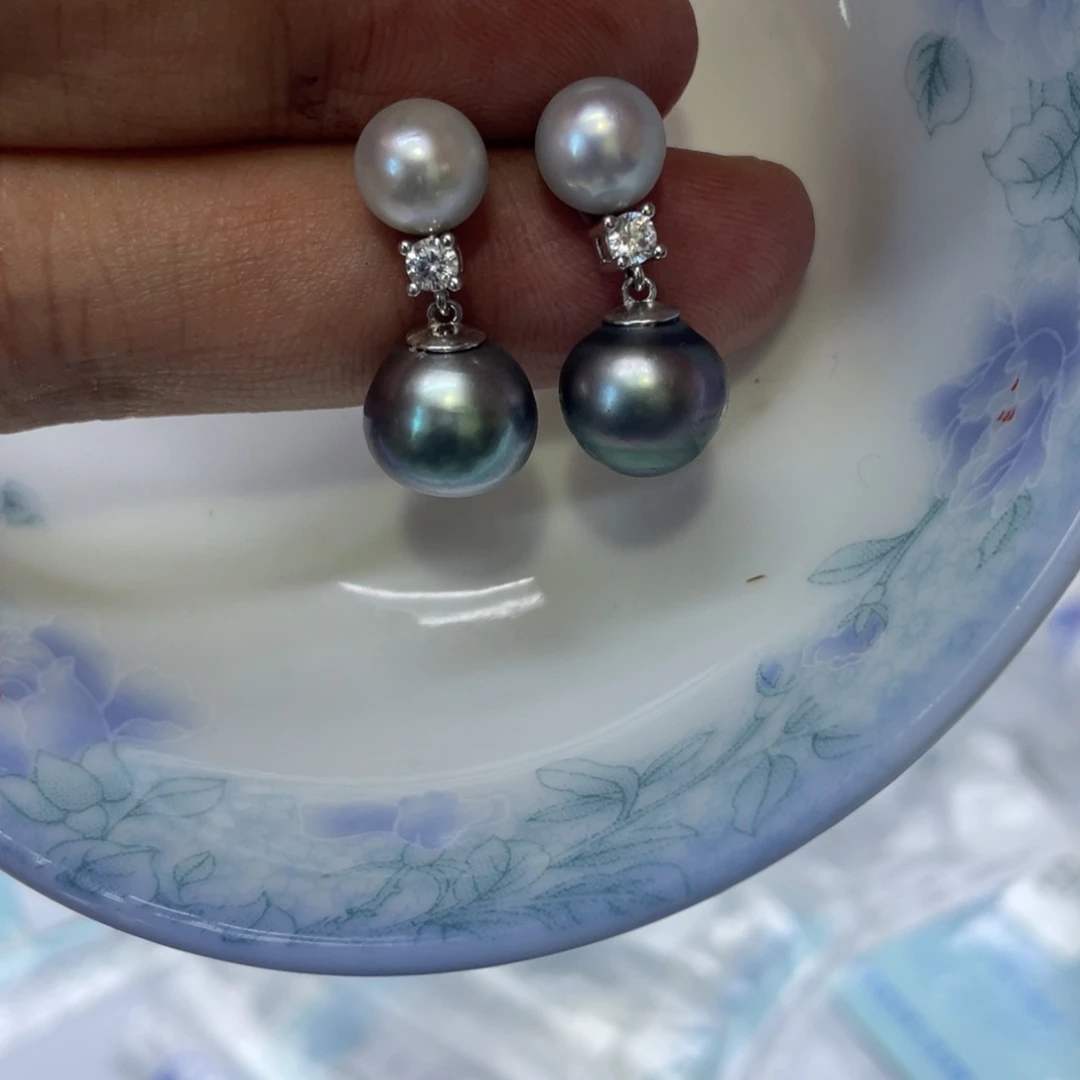 耳饰未镶嵌海水珍珠